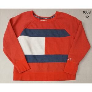 Tommy Hilfiger (Medium) Vintage Red Crewneck Sweatshirt
